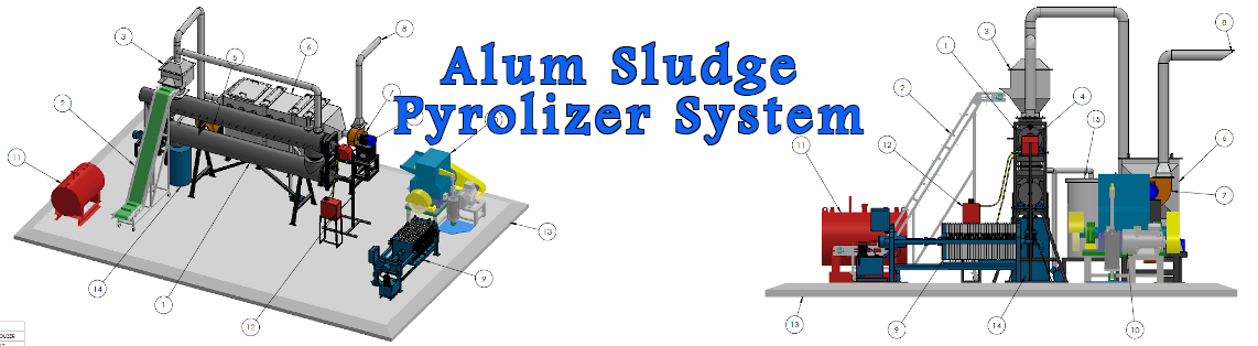 NAHRIM Alum Sludge Pyrolizer System